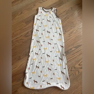 Kyte baby sleep sack 0.5tog size L with puppies print
